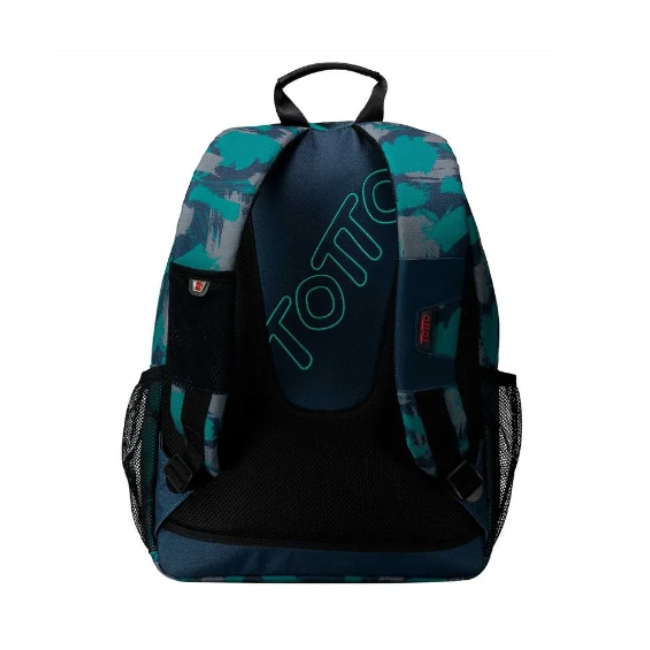 MOCHILA ESCOLAR TOTTO VERDE UNISEX MA04EC0001 ORIGINAL
