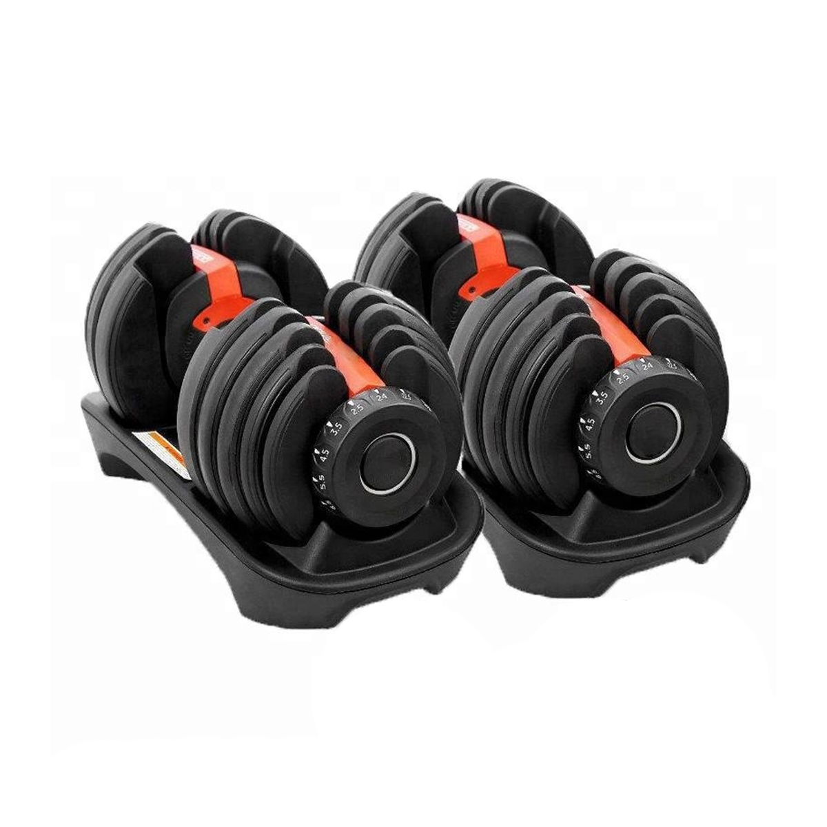 Par Mancuernas Ajustable Tipo Bowflex De 2.5 A 24 Kg Vanlig