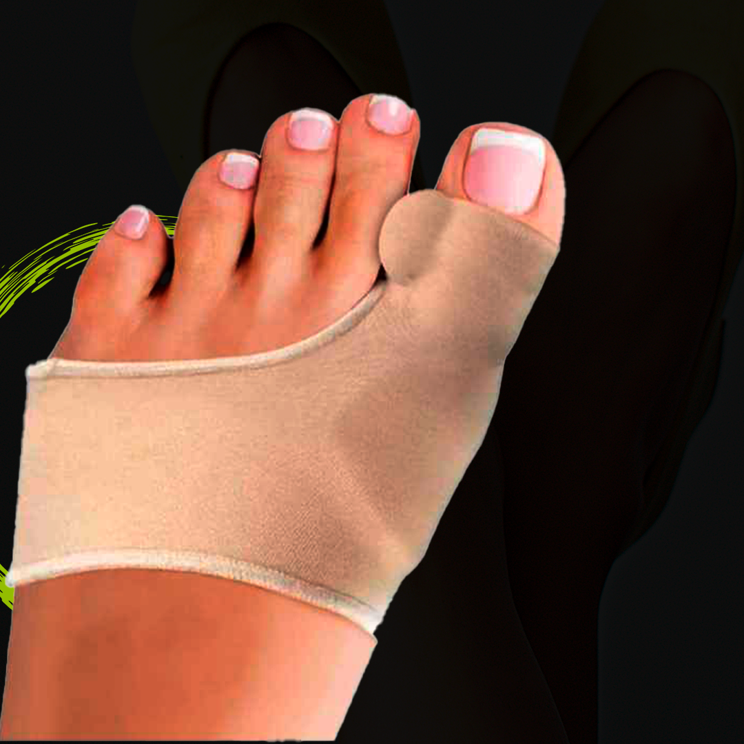 2 Corrector Ortopédico Juanete De Tela, Dedo Del Pie Separador De silicona Valgus