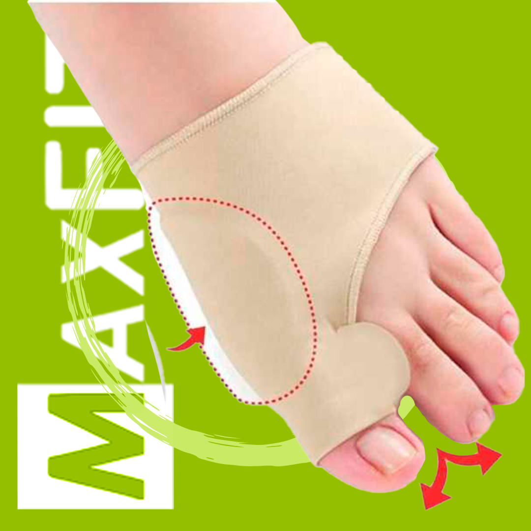 2 Corrector Ortopédico Juanete De Tela, Dedo Del Pie Separador De silicona Valgus