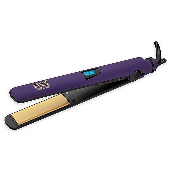 Alaciadora Plana Digital Ceramin Flat Iron Hot Tools Pro