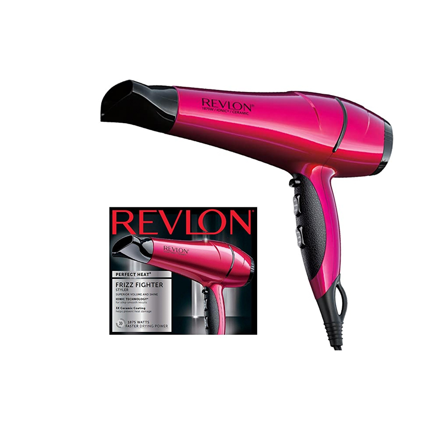 Secadora de cabello discount revlon perfect heat plegable