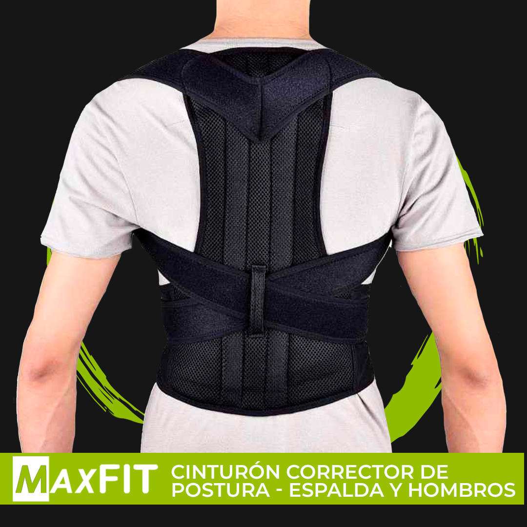 Corrector De Postura Premium Espalda Recta Con Varillas Flexibles Hb204 Maxfit