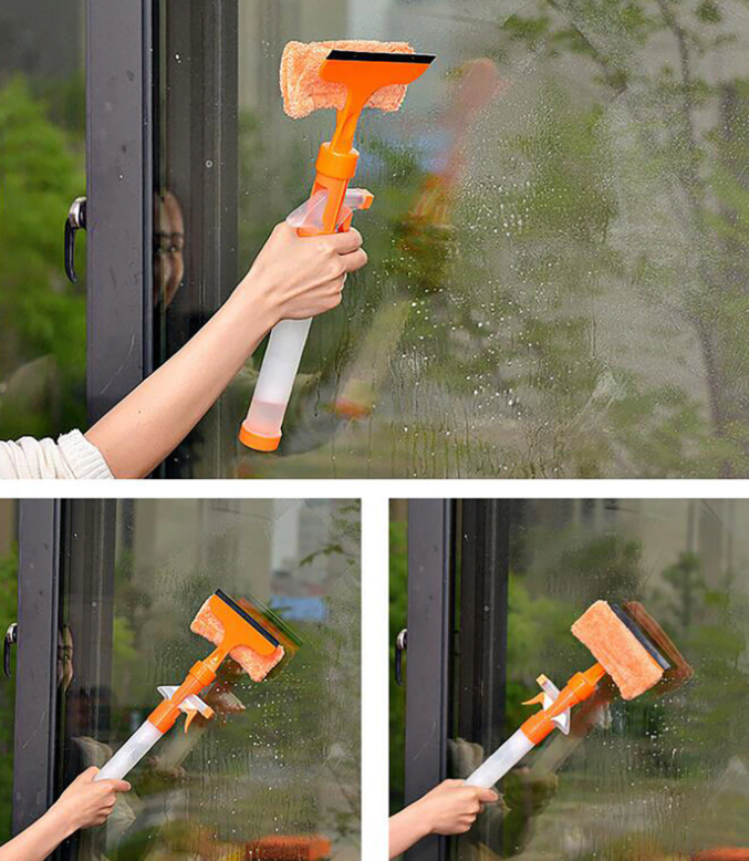 Kit De Cepillo, Limpiador de Ventanas, Coche, Limpiaparabrisas De Microfibra, Cepillo De Limpieza