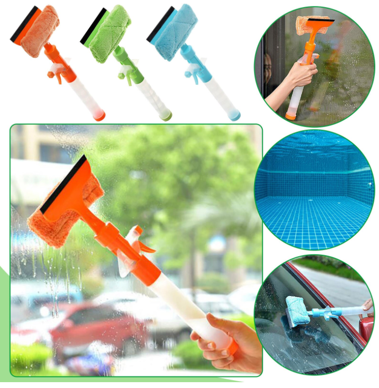 Kit De Cepillo, Limpiador de Ventanas, Coche, Limpiaparabrisas De Microfibra, Cepillo De Limpieza