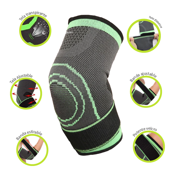 Codera Elastica De Compresion Deportiva Lesion Maxfit Hz002