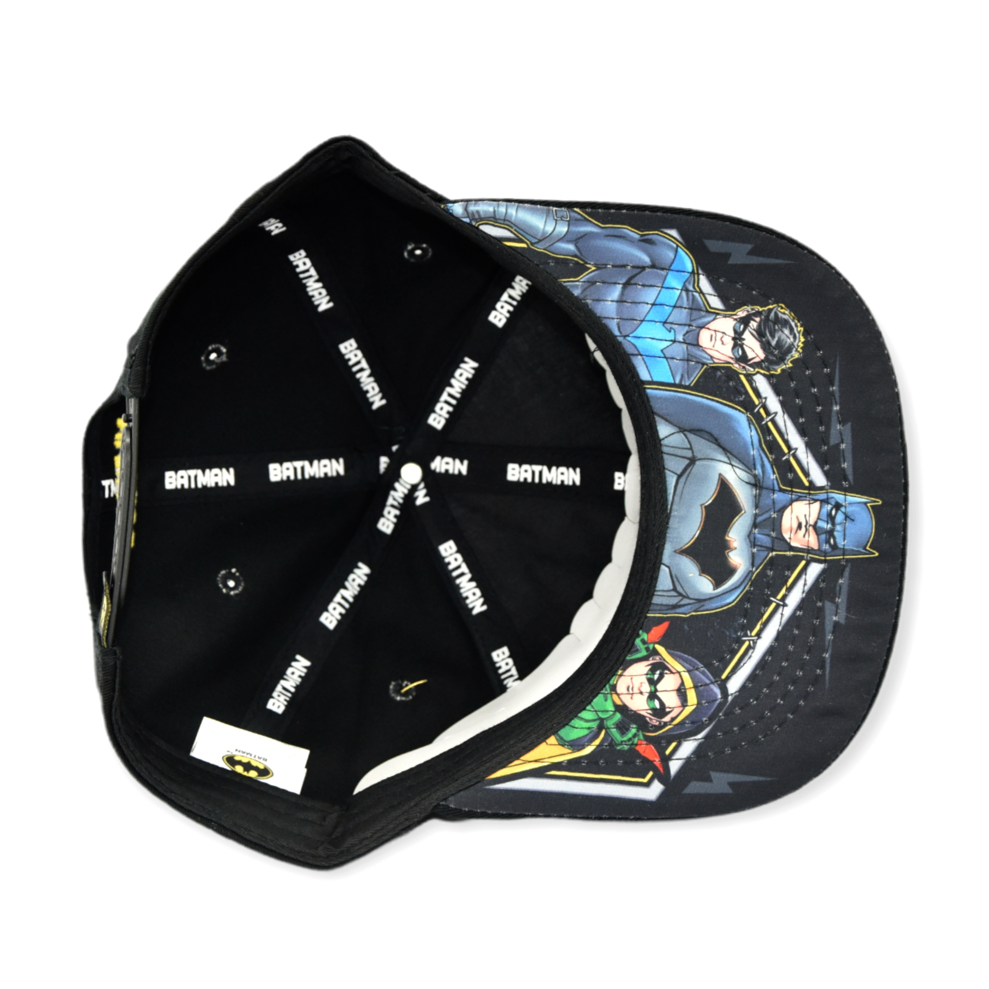 Gorra Batman Metal Badge Dc Comics Black