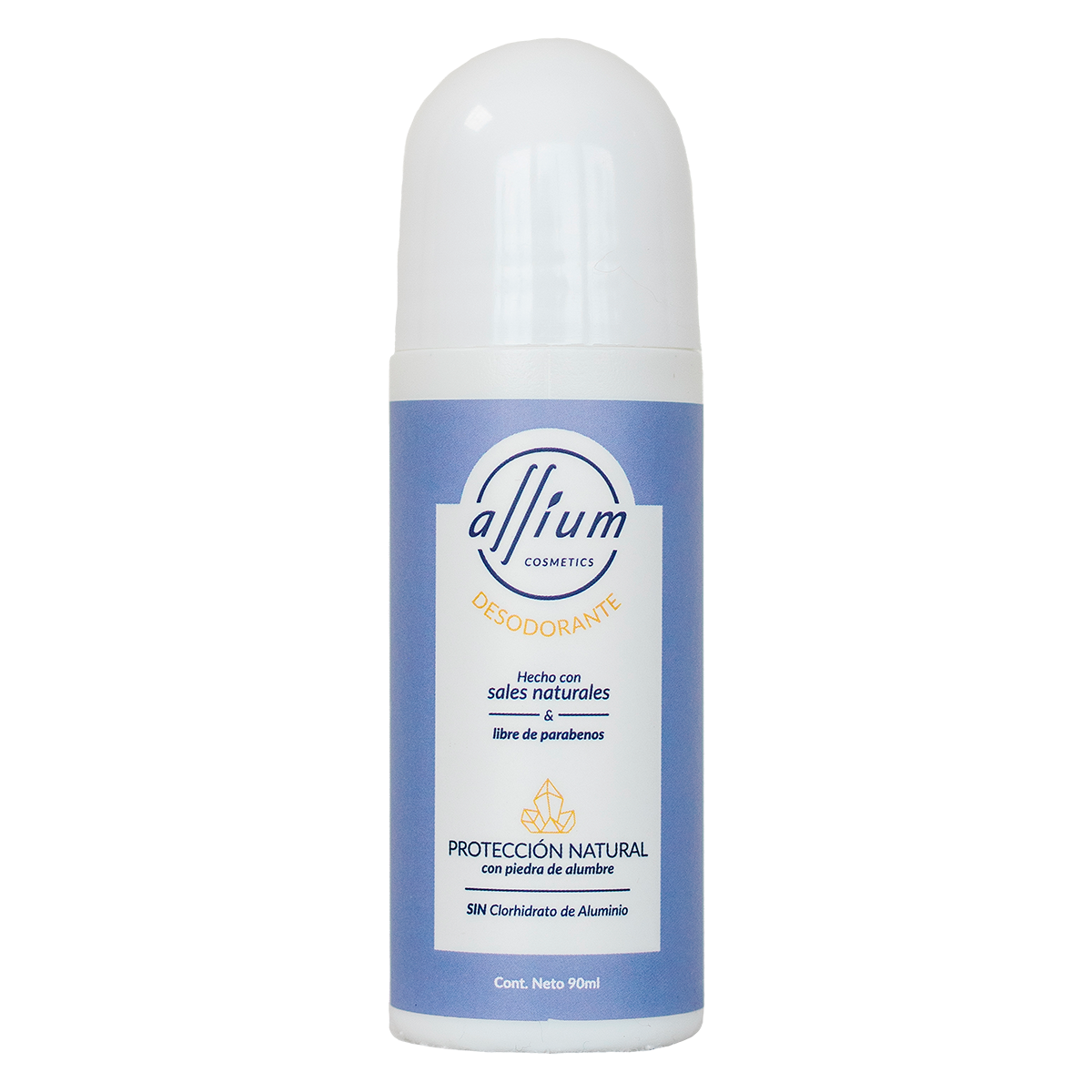 Desodorante Natural Con Piedra De Alumbre 90 Ml