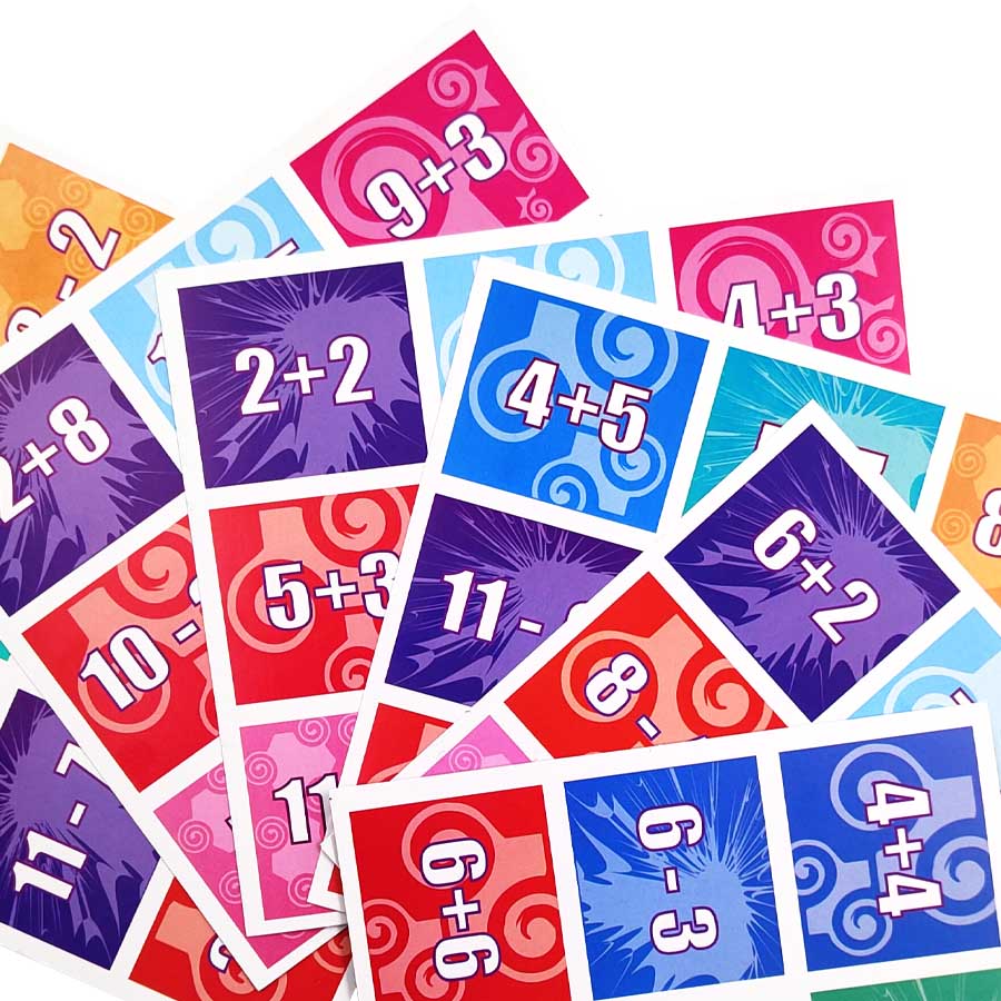 Atrapa números juego de mesa matemático para niños familiar Novedades Montecarlo