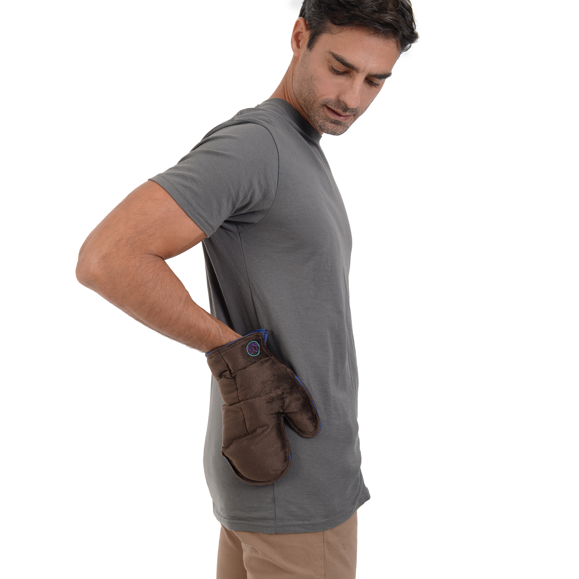 Naturalness - Compresa para Mano (Guante). Elaborada con Semillas y Plantas Medicinales - Línea Ortopédica Ideal para Rehabilitación, Fisioterapia y Descanso