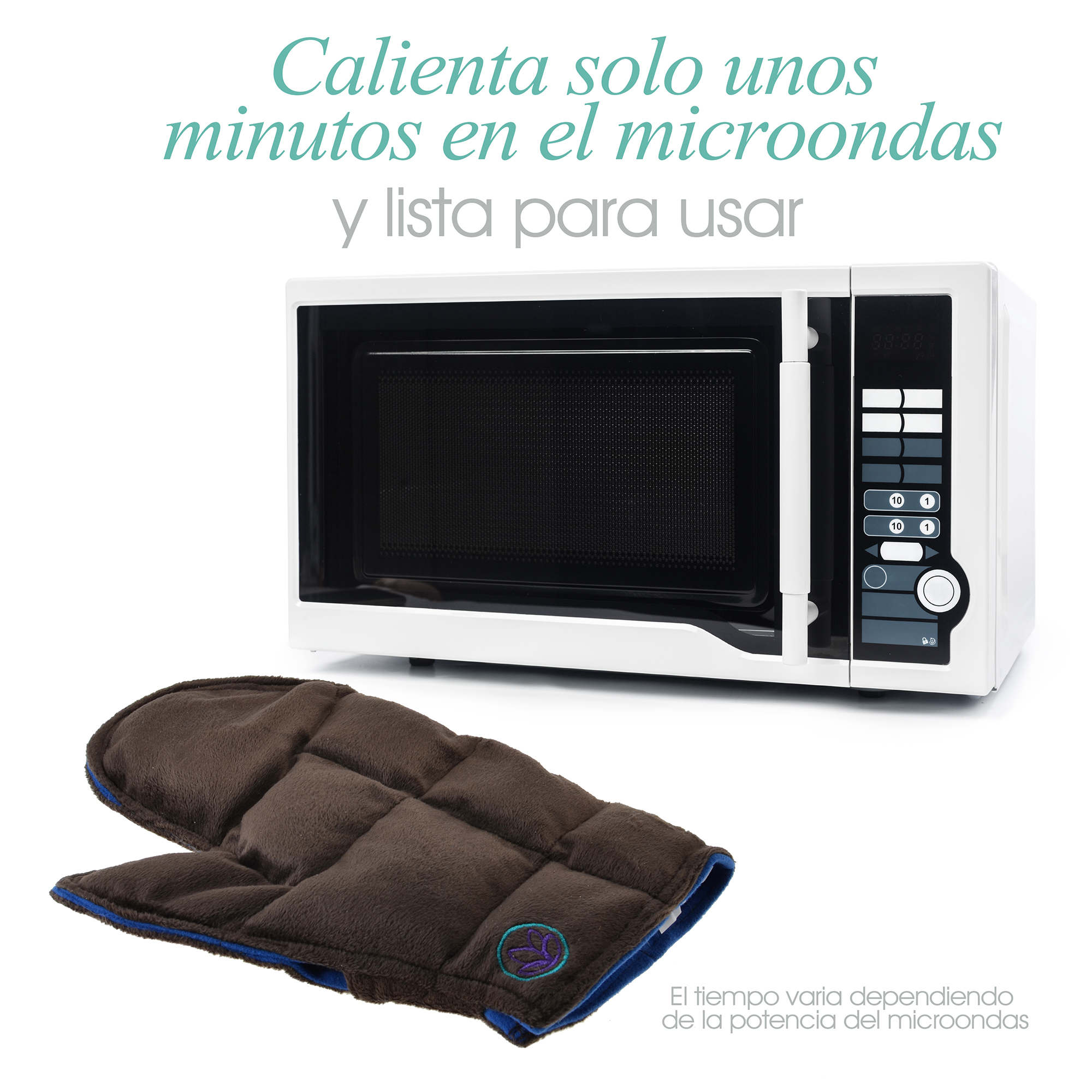 Naturalness - Compresa para Mano (Guante). Elaborada con Semillas y Plantas Medicinales - Línea Ortopédica Ideal para Rehabilitación, Fisioterapia y Descanso