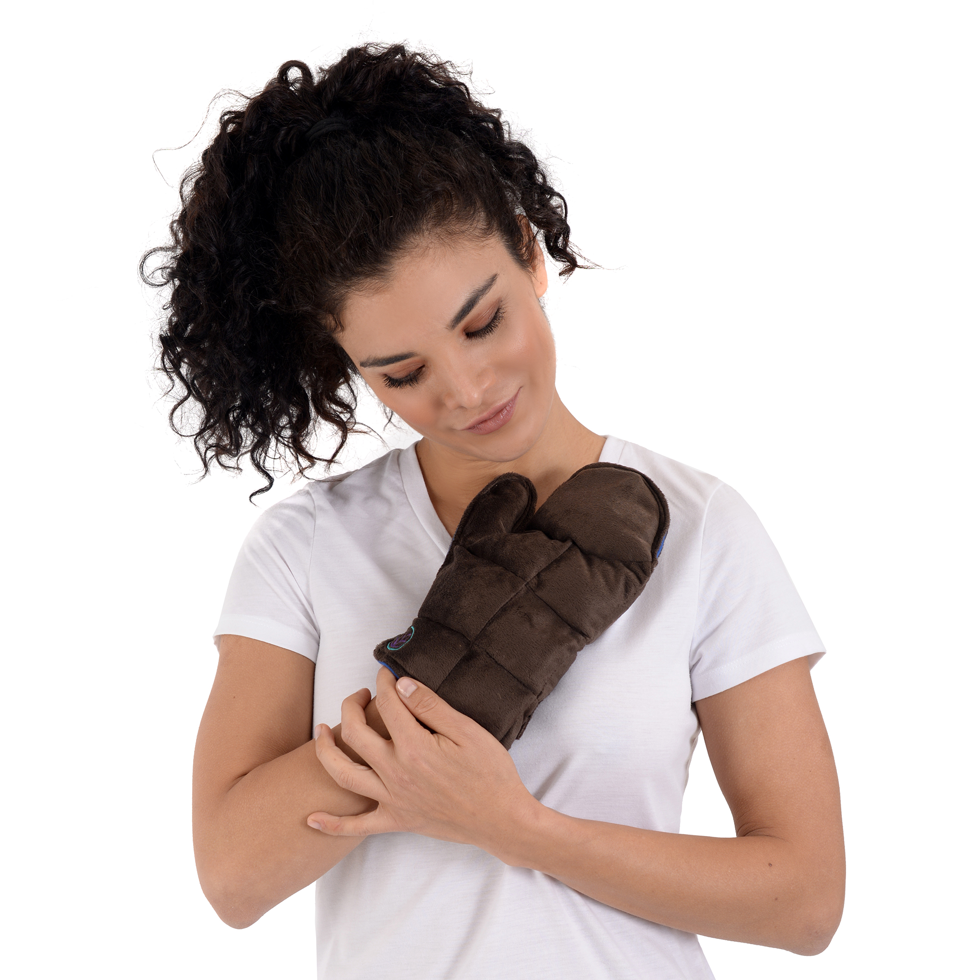 Naturalness - Compresa para Mano (Guante). Elaborada con Semillas y Plantas Medicinales - Línea Ortopédica Ideal para Rehabilitación, Fisioterapia y Descanso