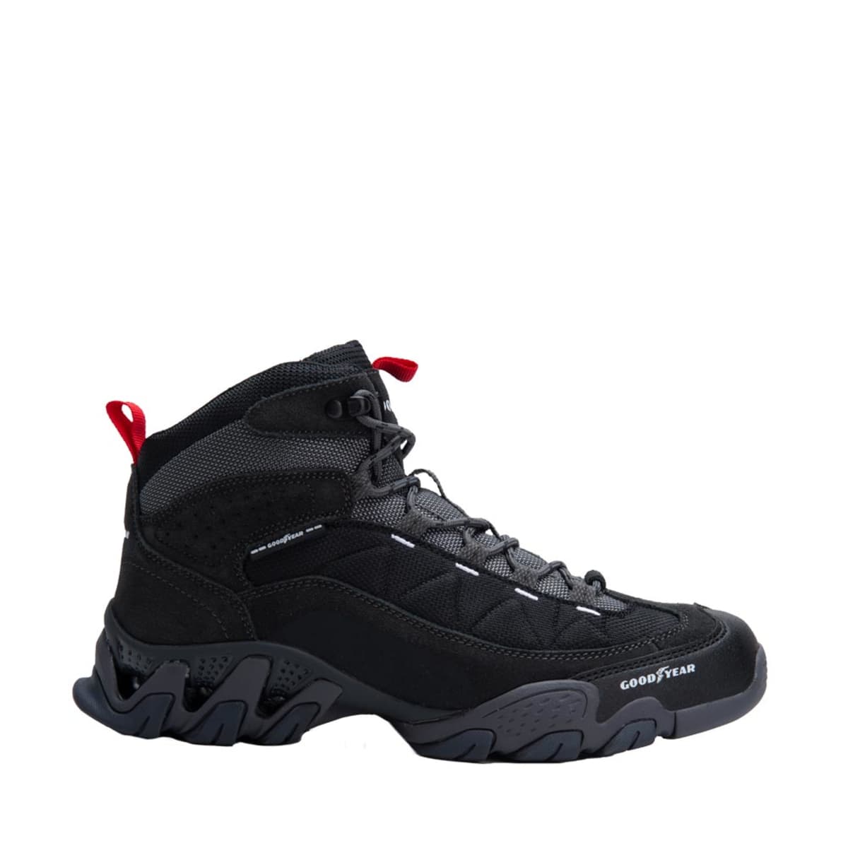 Bota tipo hiker Goodyear para hombre, color negro, mod. 1005035