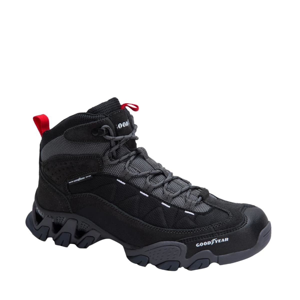 Bota tipo hiker Goodyear para hombre, color negro, mod. 1005035
