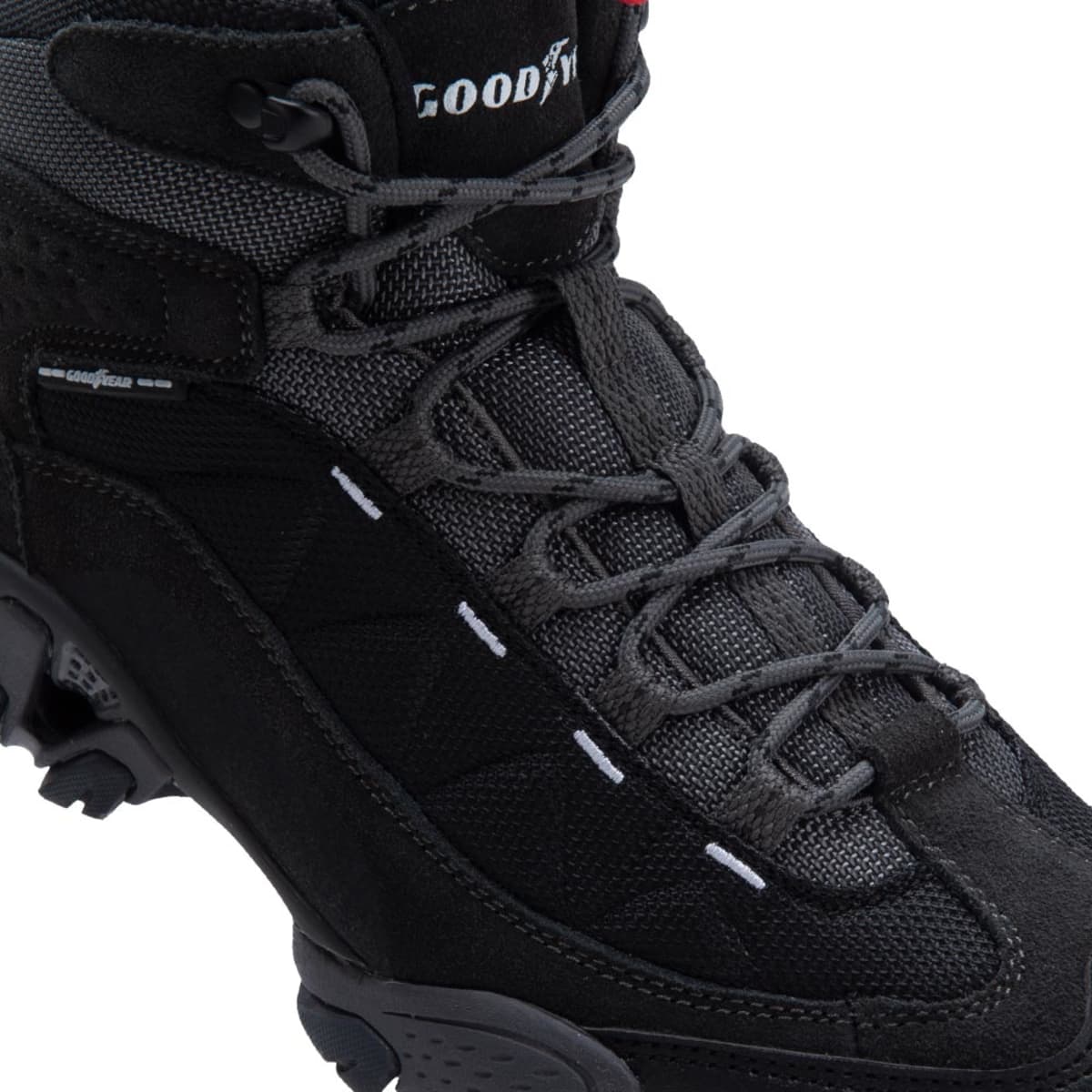 Bota tipo hiker Goodyear para hombre, color negro, mod. 1005035