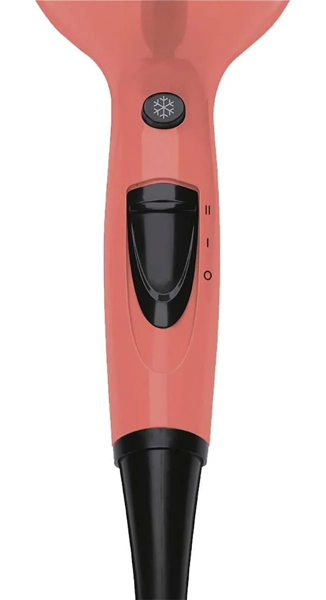 Secadora Cabello Revlon Secado Rápido Triple Cerámica Iones Naranja