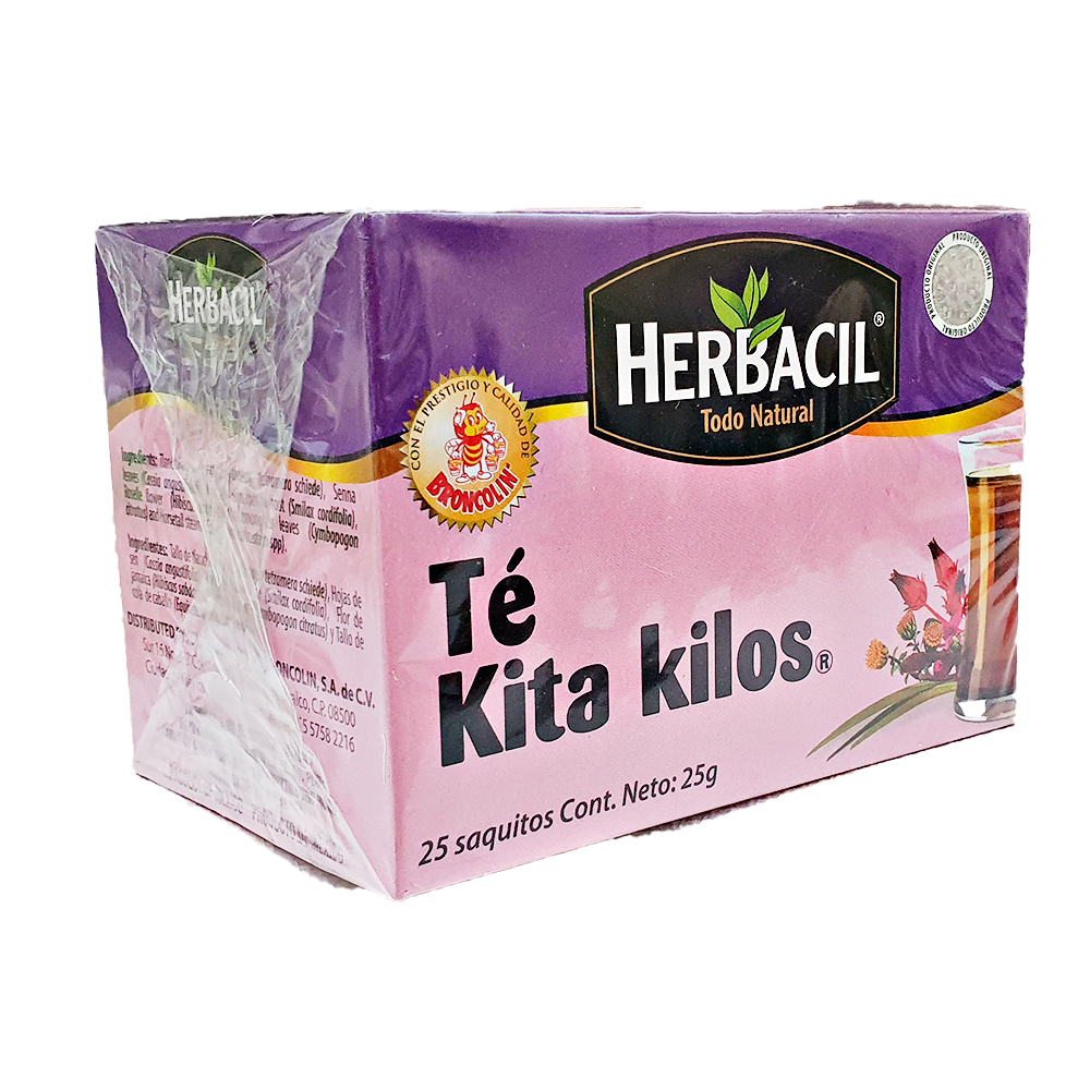 Te Kita Kilos 25 Sobres 100% Orgánico Herbacil