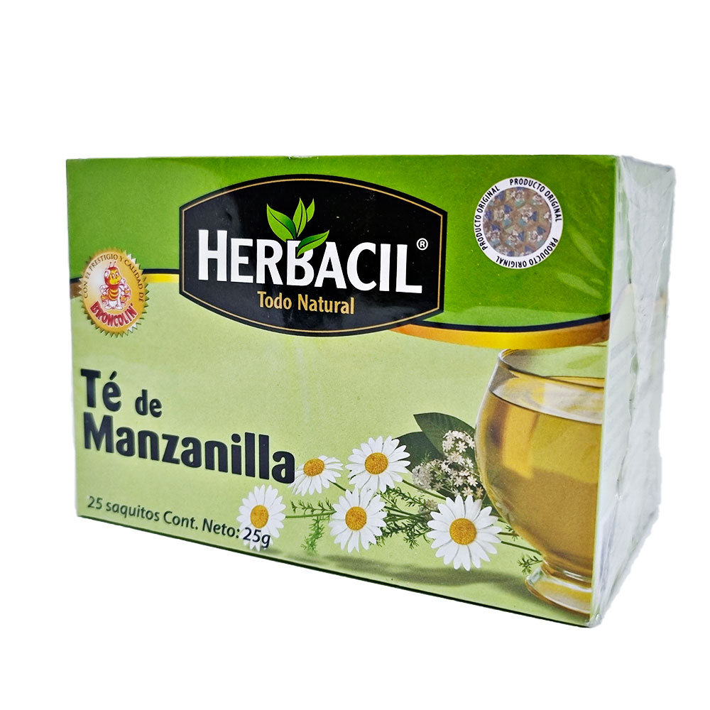 Te De Manzanilla 25 Sobre 100% Orgánico Herbacil