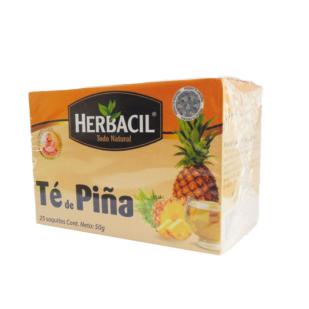 Te De Piña 25 Sobres Herbacil Nautral Organico