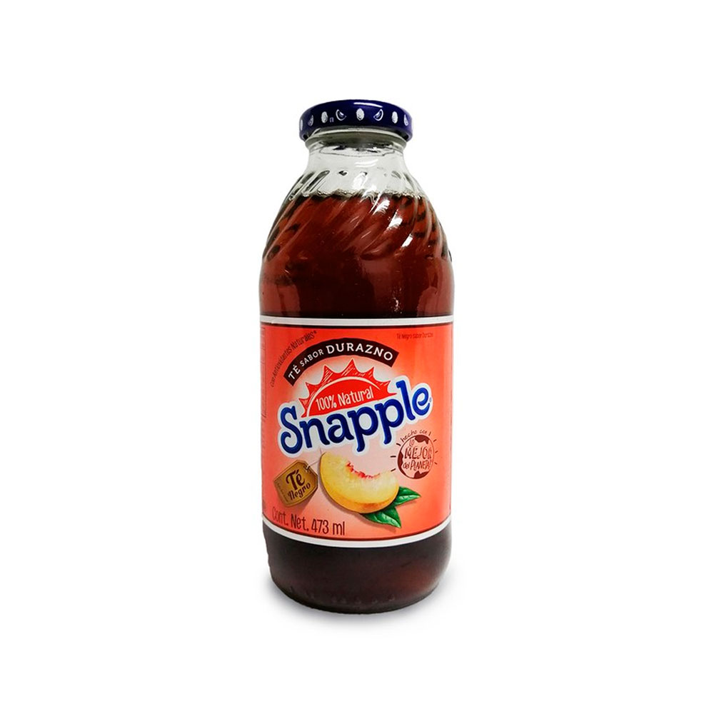 Té Helado Snapple Sabor Durazno 473Ml