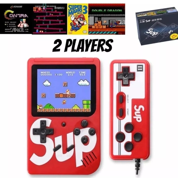 Mini Consola Portatil Retro 400 Juegos + Control Remoto Sup