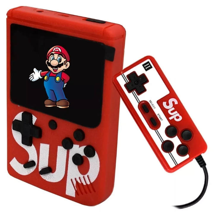 Mini Consola Portatil Retro 400 Juegos + Control Remoto Sup