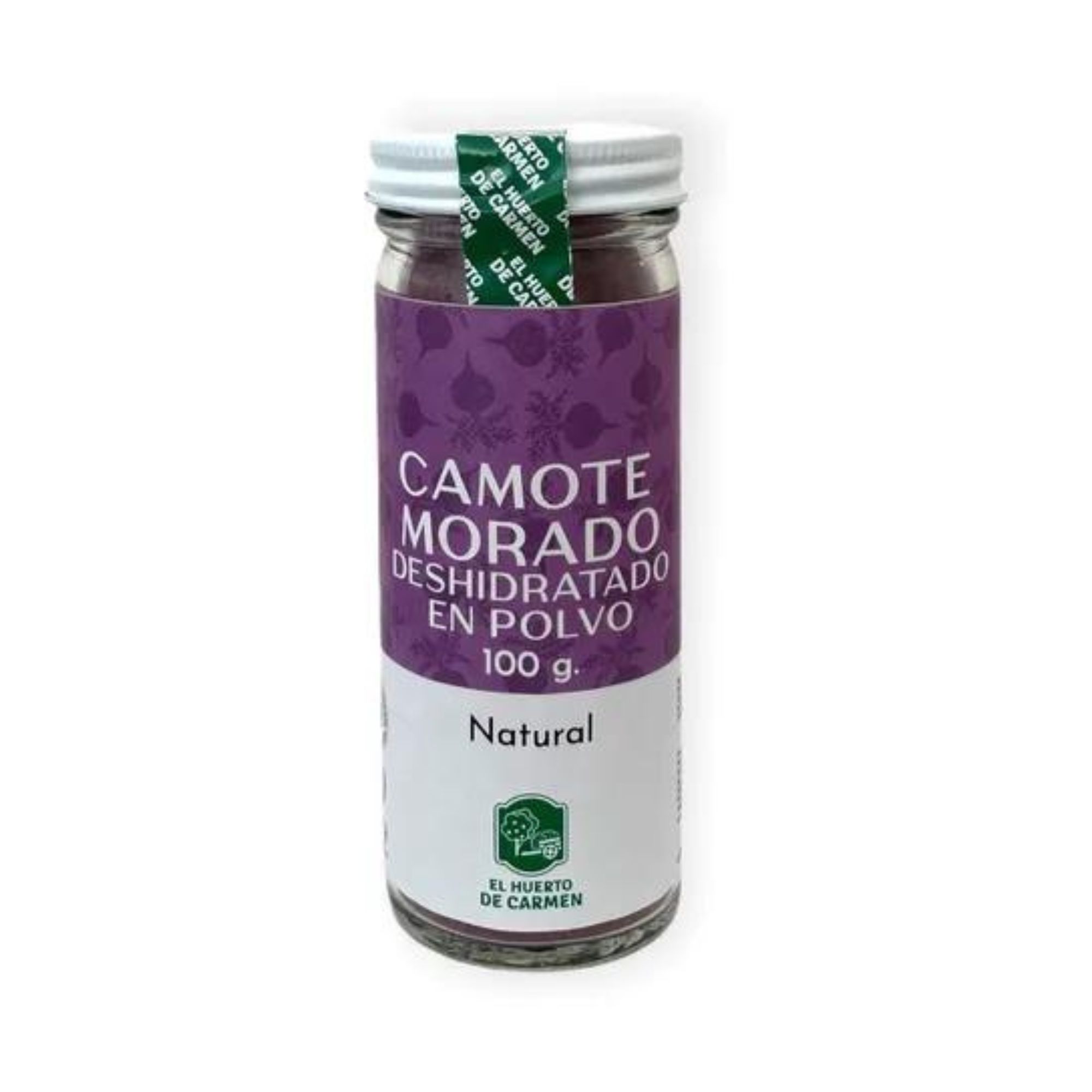 Camote Morado Deshidratado En Polvo 100g Huerto De Carmen