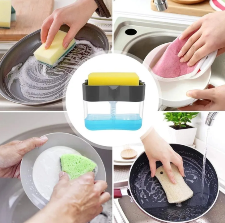 Dispensador Manual Jabón Liquido Antiderrame Calidad