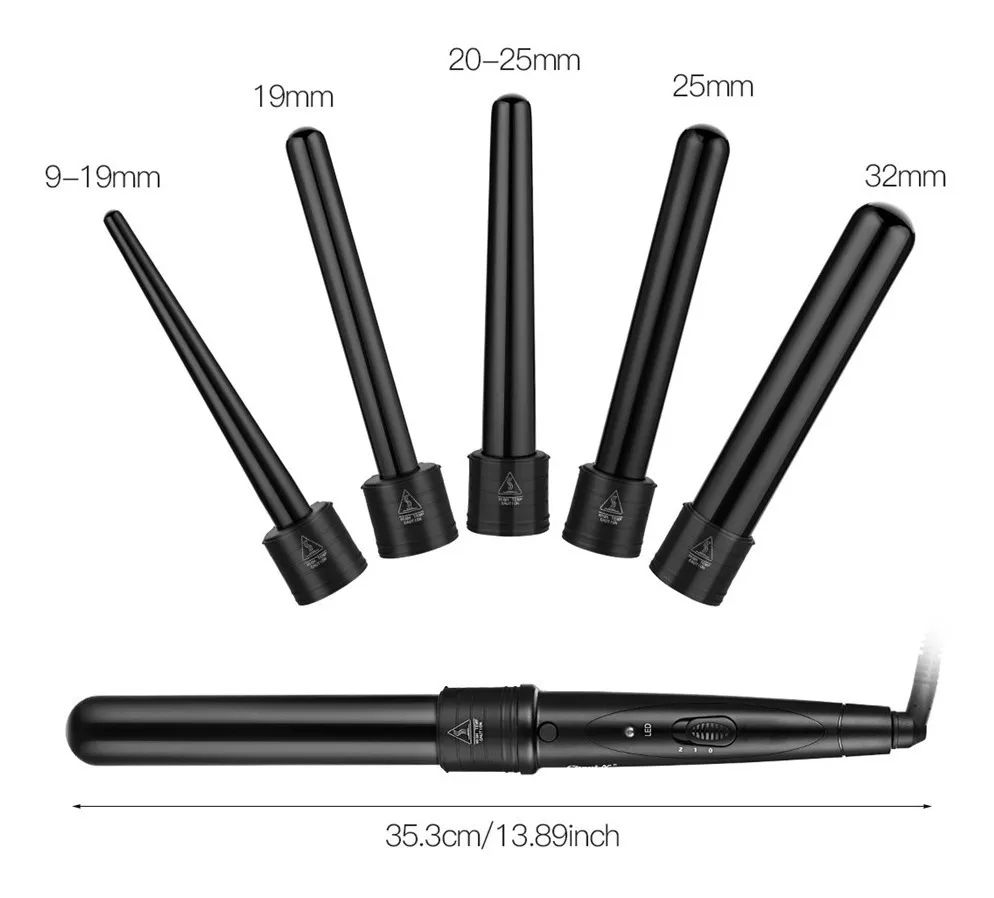 Ferros Profesionales Rizadoras De Cabello 5 En 1