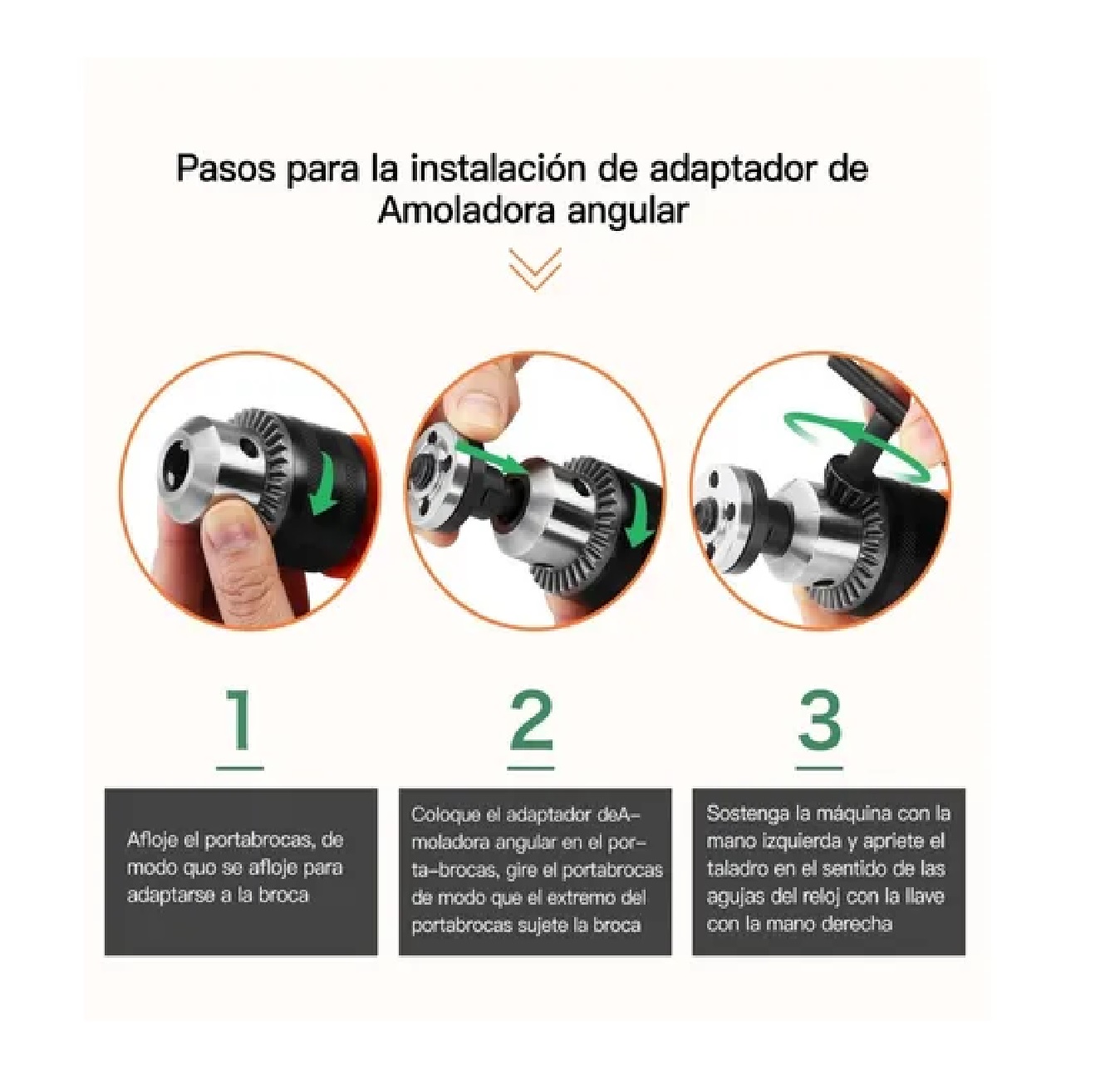 Set Taladro Rotomartillo 1/2 Prof 650w con estuche Naranja