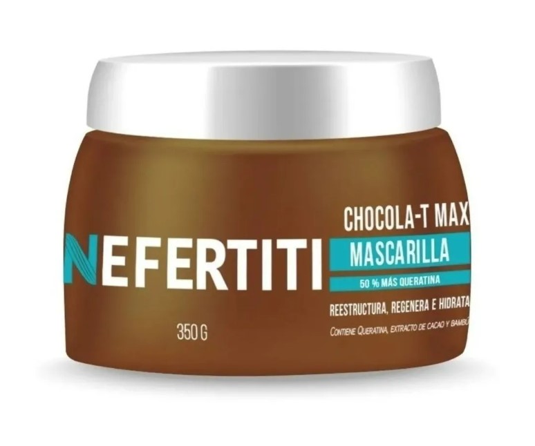 Mascarilla Doble Keratina Nefertiti Cabello Maltratado 350g