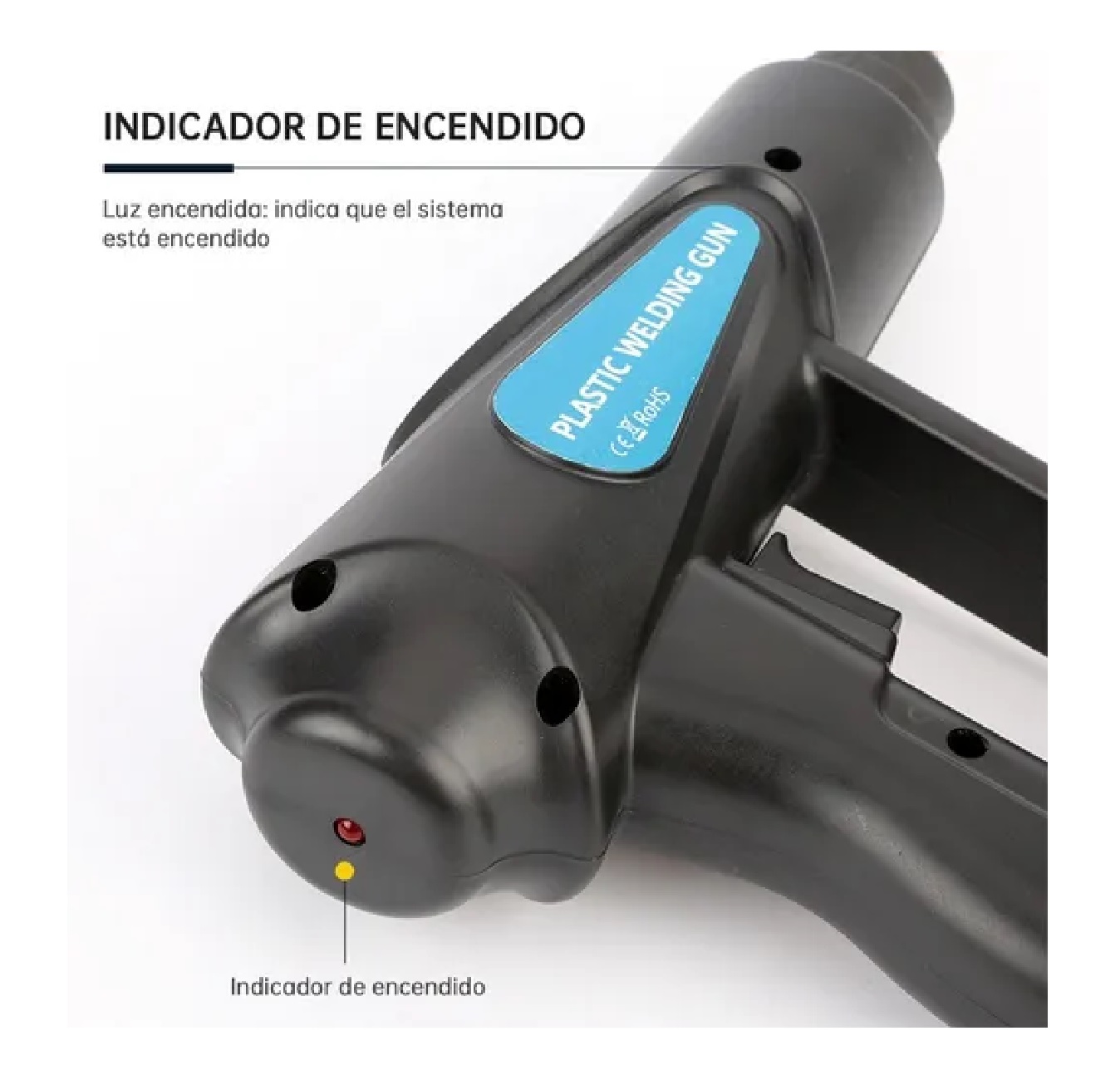 Kit Soldador De Plásticos De Garaje Grapadoras 70w