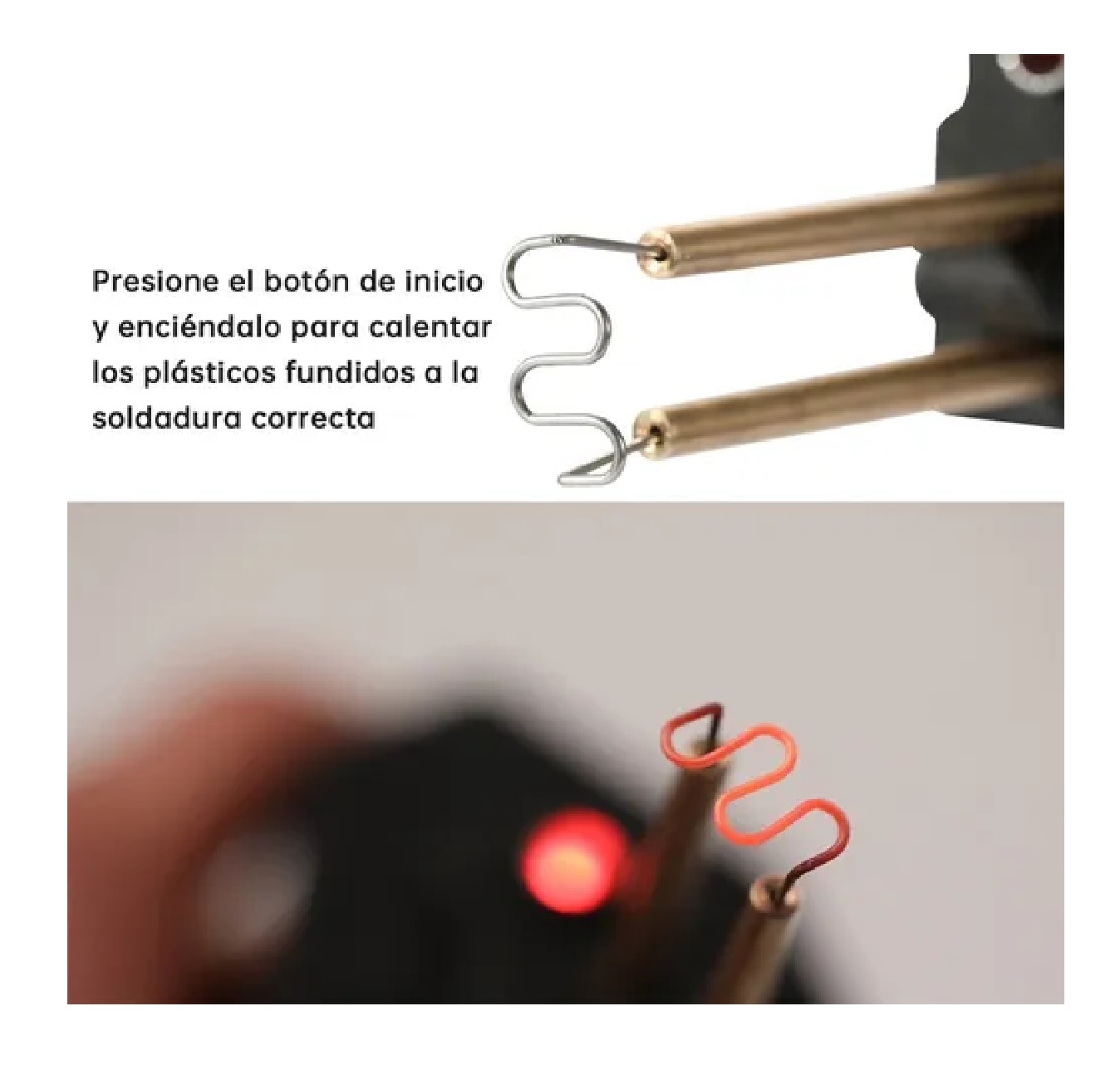 Kit Soldador De Plásticos De Garaje Grapadoras 70w