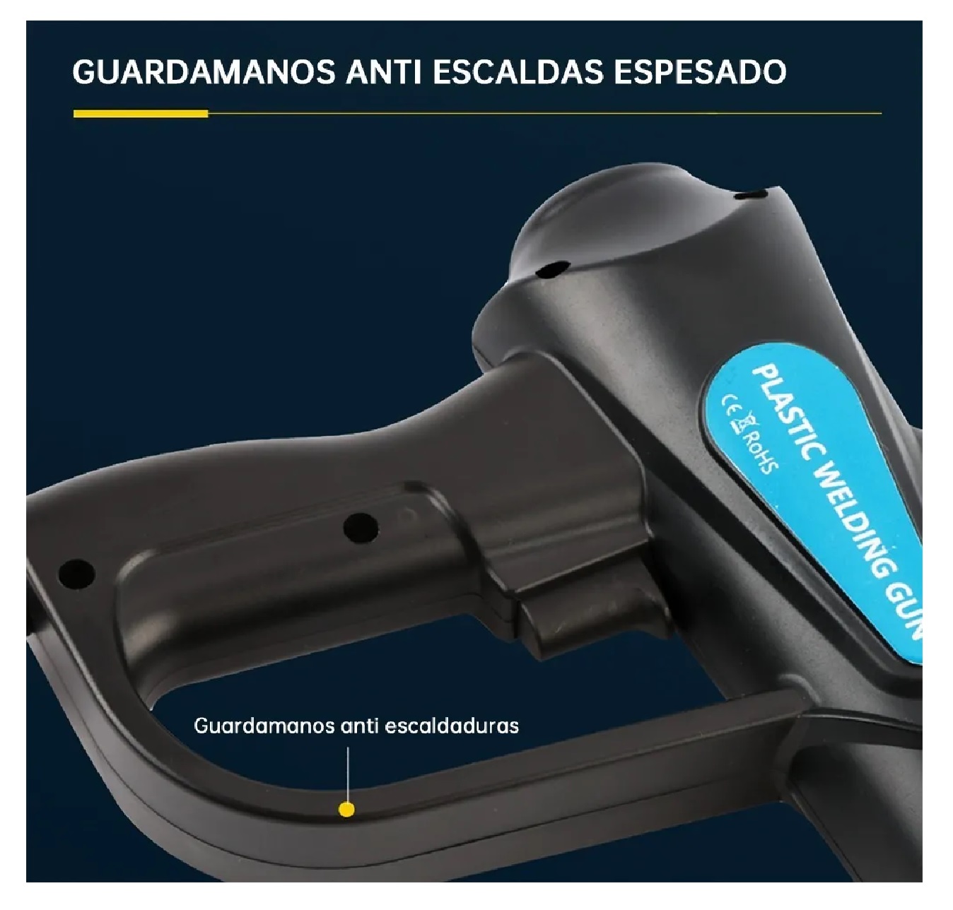 Kit Soldador De Plásticos De Garaje Grapadoras 70w