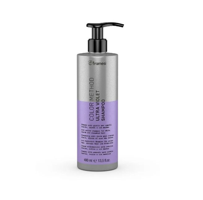 Framesi Shampoo Matizador Method Color Ultraviolet 400 Ml Original