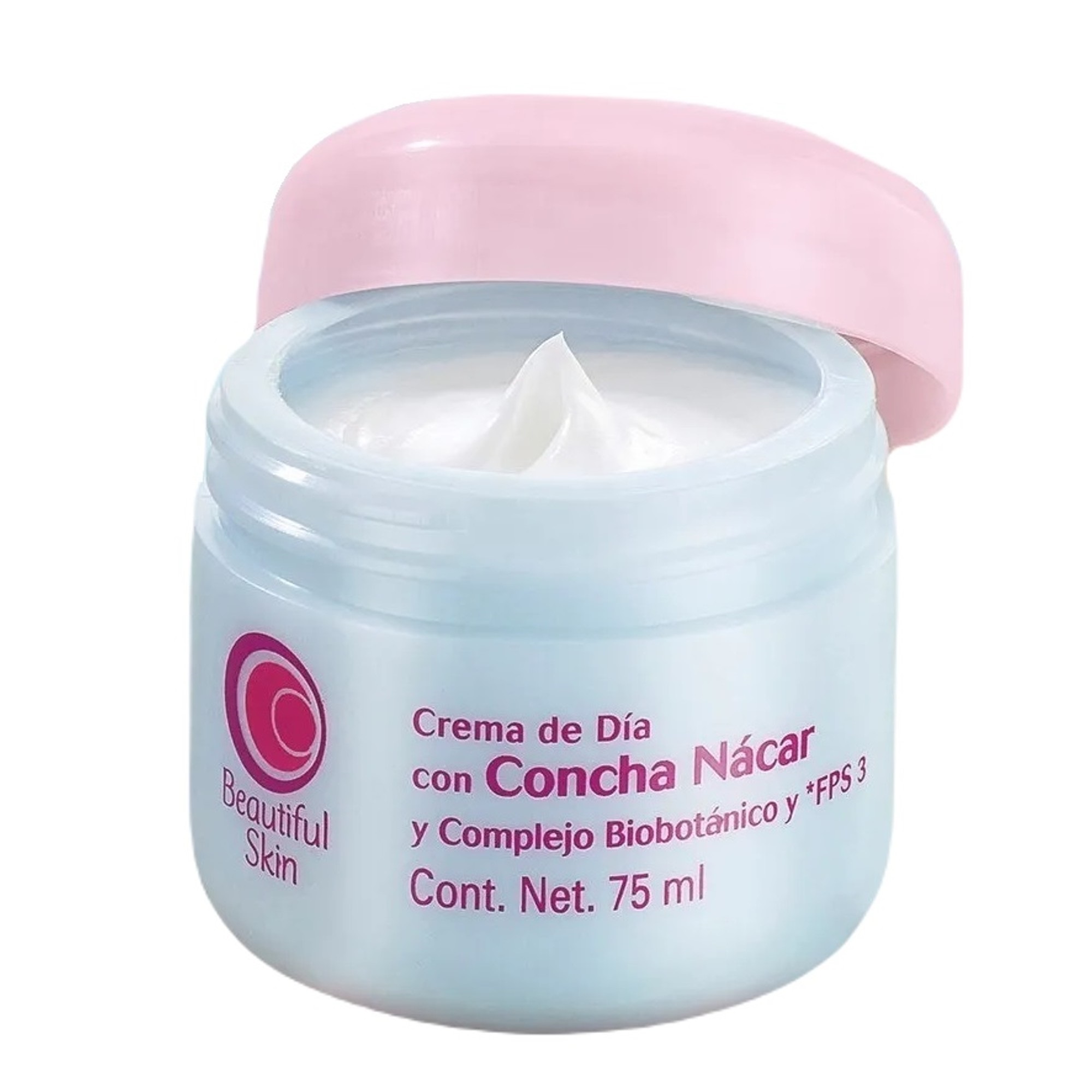 Crema De Día Con Concha Nácar Beautiful Skin Arabela