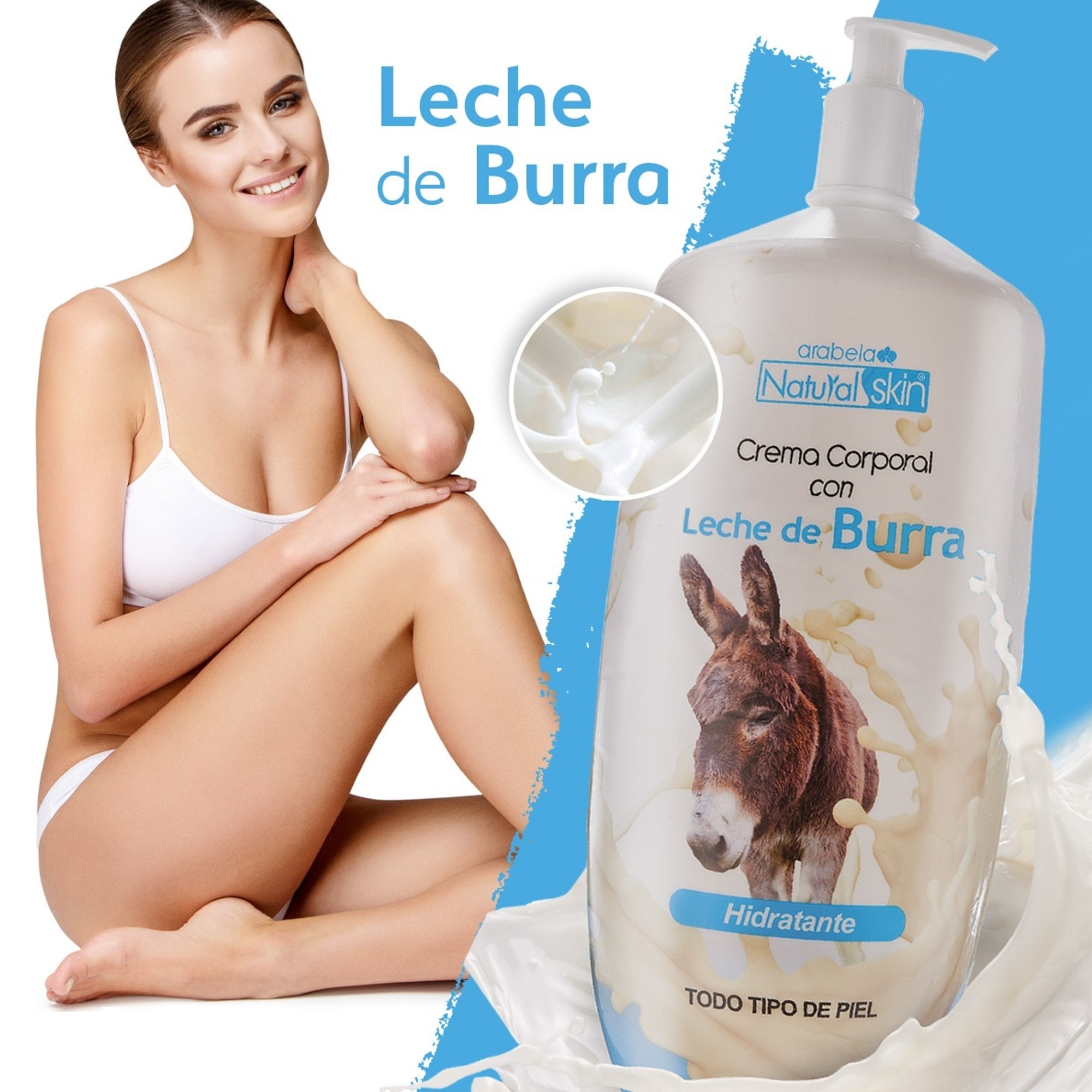 Crema Corporal Natural Skin Arabela