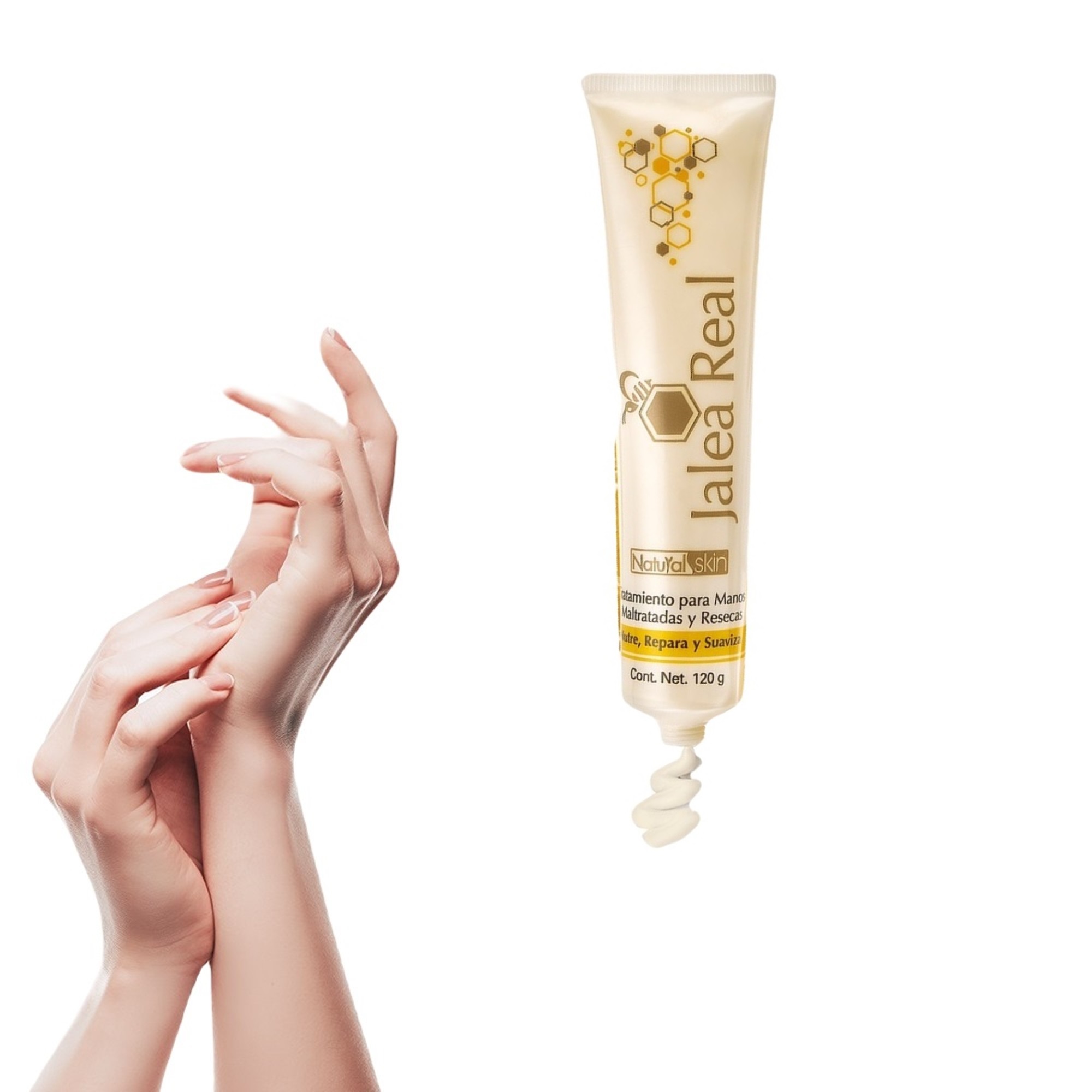 Crema Para Manos Maltratadas Y Resecas Natural Skin Arabela