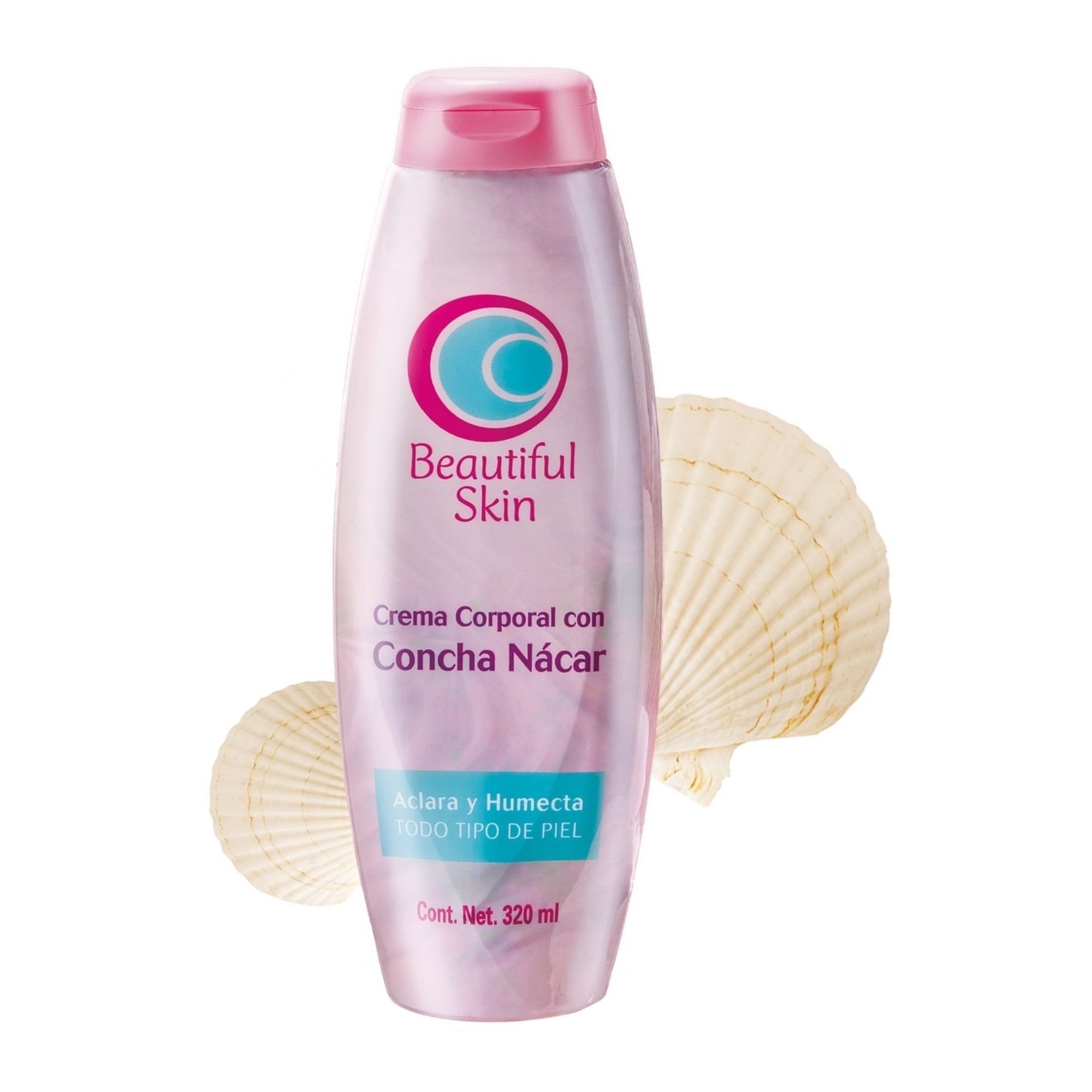 Crema Corporal Con Concha Nacar Beautiful Skin Arabela