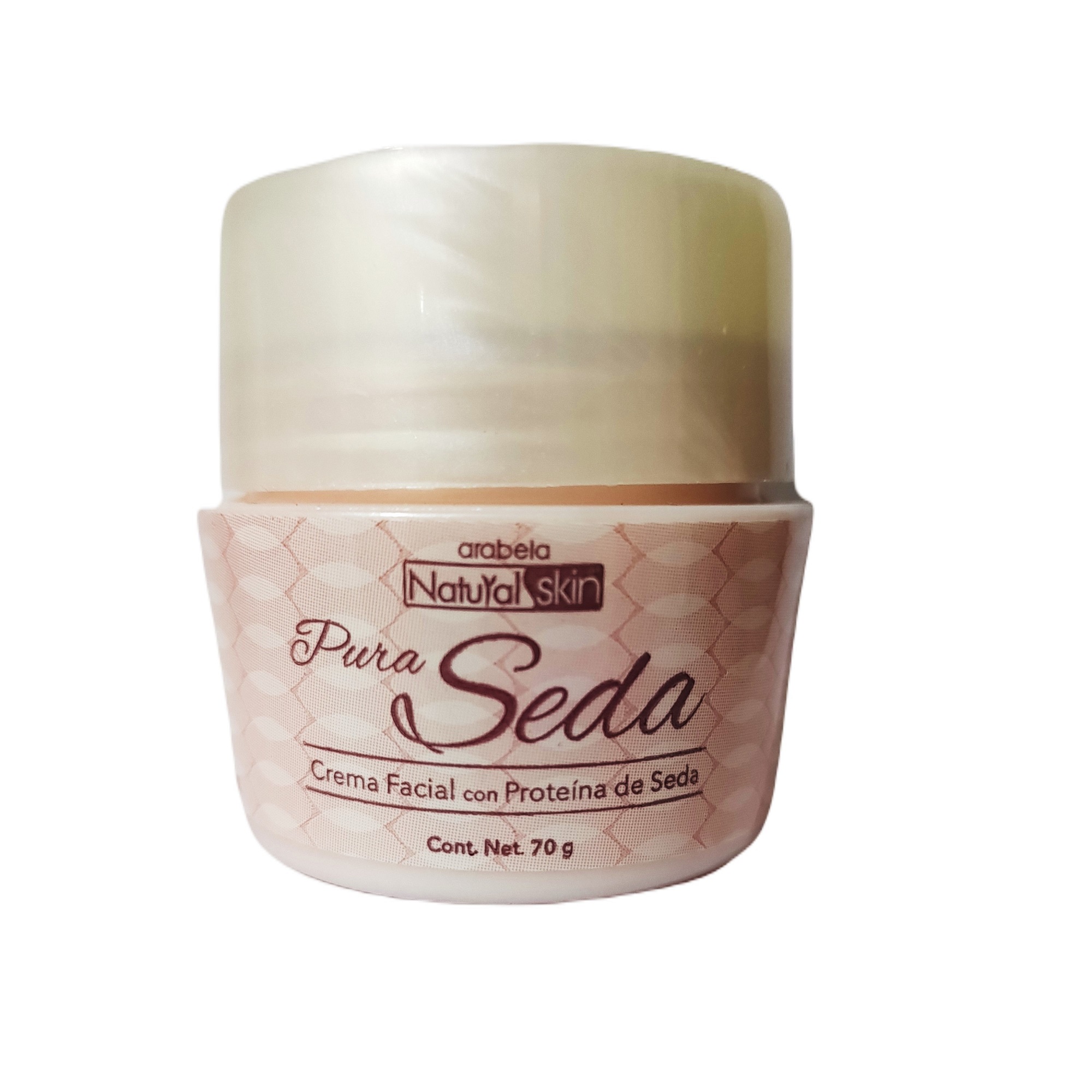 Crema Facial Con Proteína De Seda Natural Skin Arabela