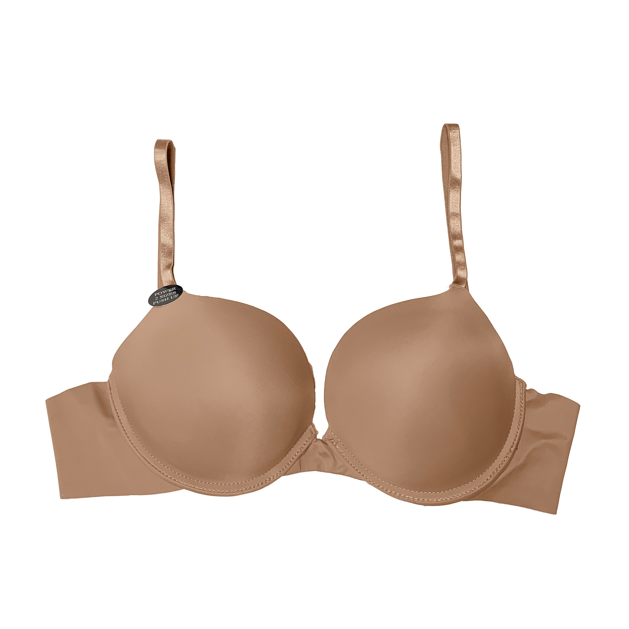 Paquete 3 Brasier Doble Push Up Tatys Fashion Aumenta Hasta 2 Tallas