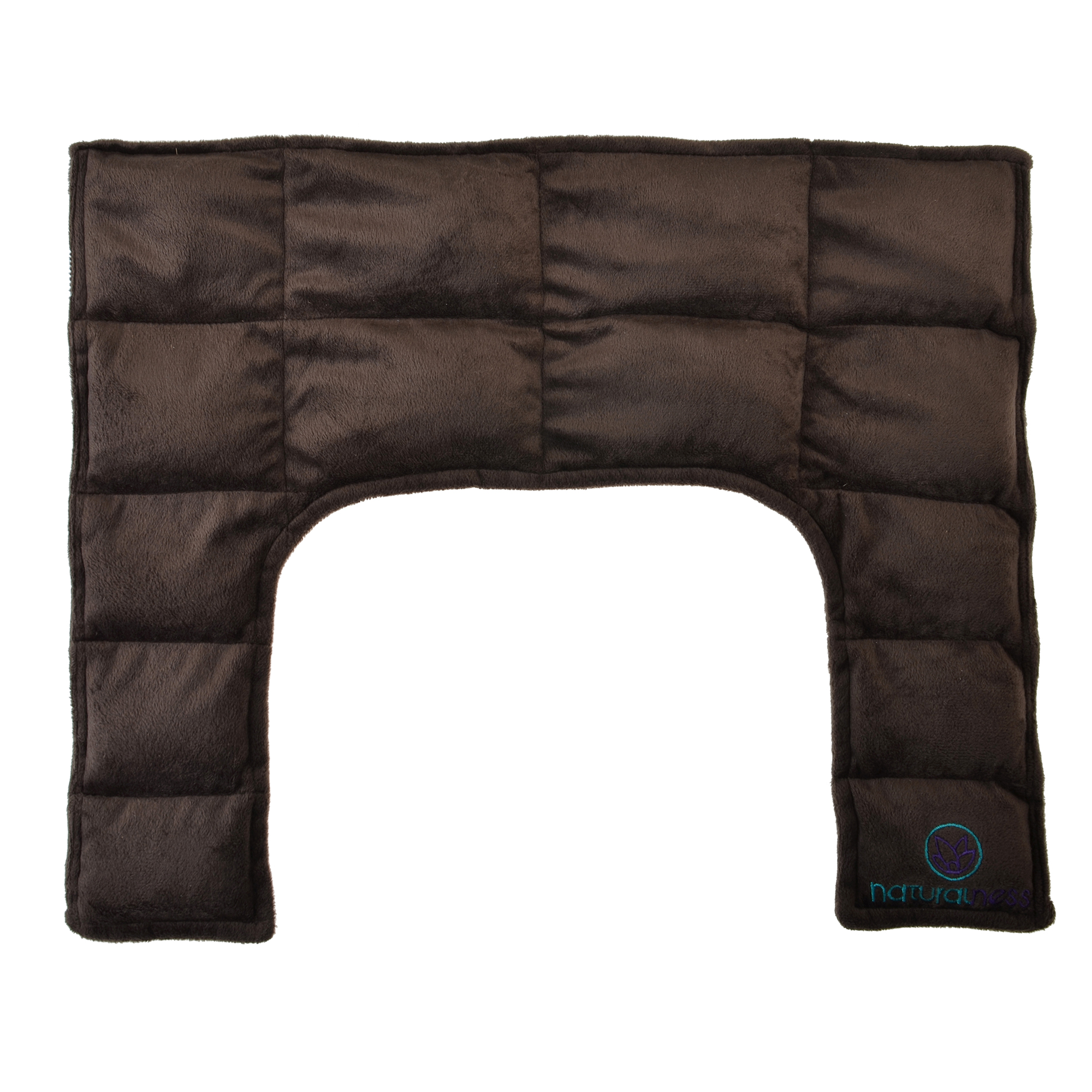 Naturalness - Compresa para cuello y hombros. Elaborada con Semillas y Plantas Medicinales - Línea Ortopédica Ideal para Rehabilitación, Fisioterapia y Descanso.