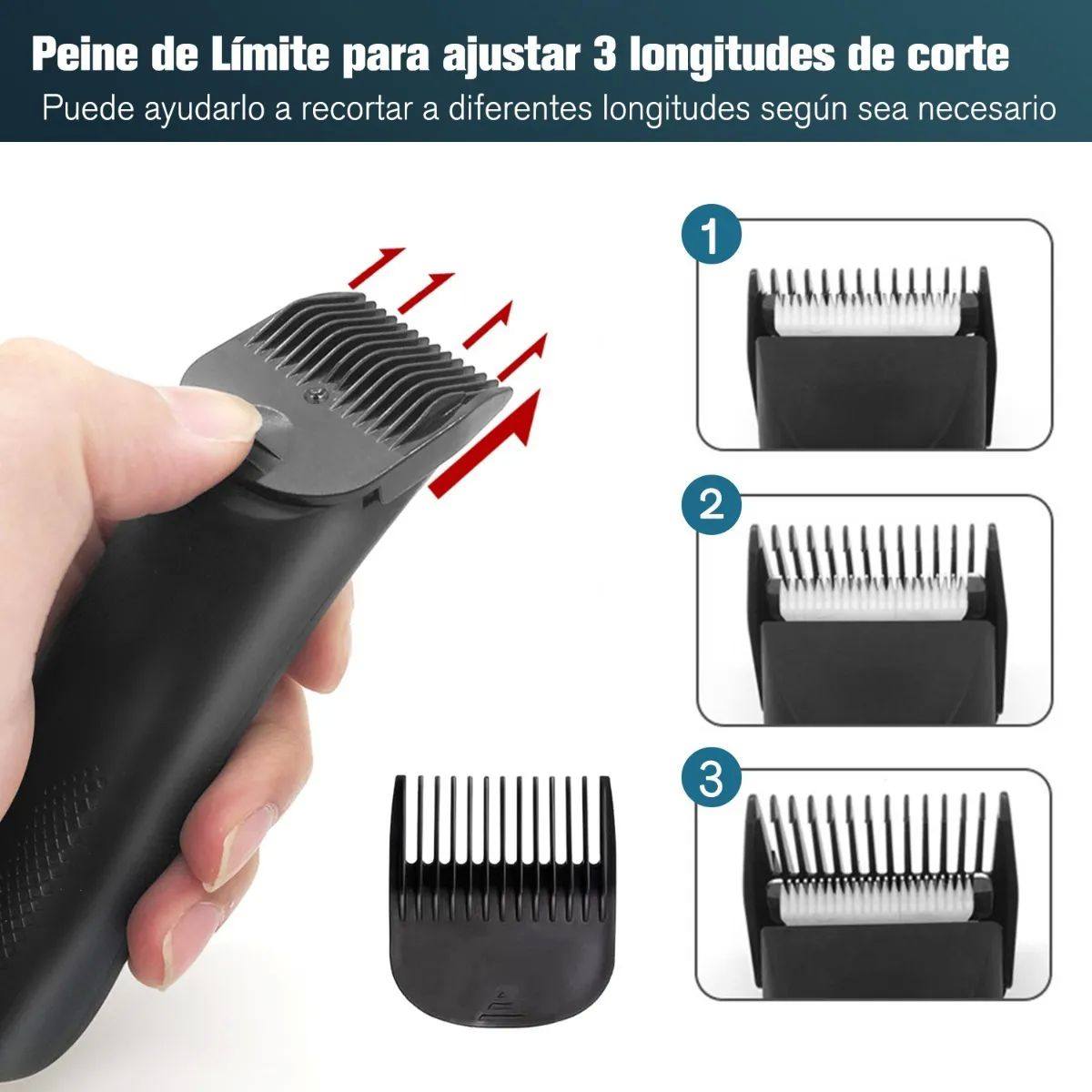 Máquina Cortapelo Corporal Rasuradora Electrica Zona Íntima