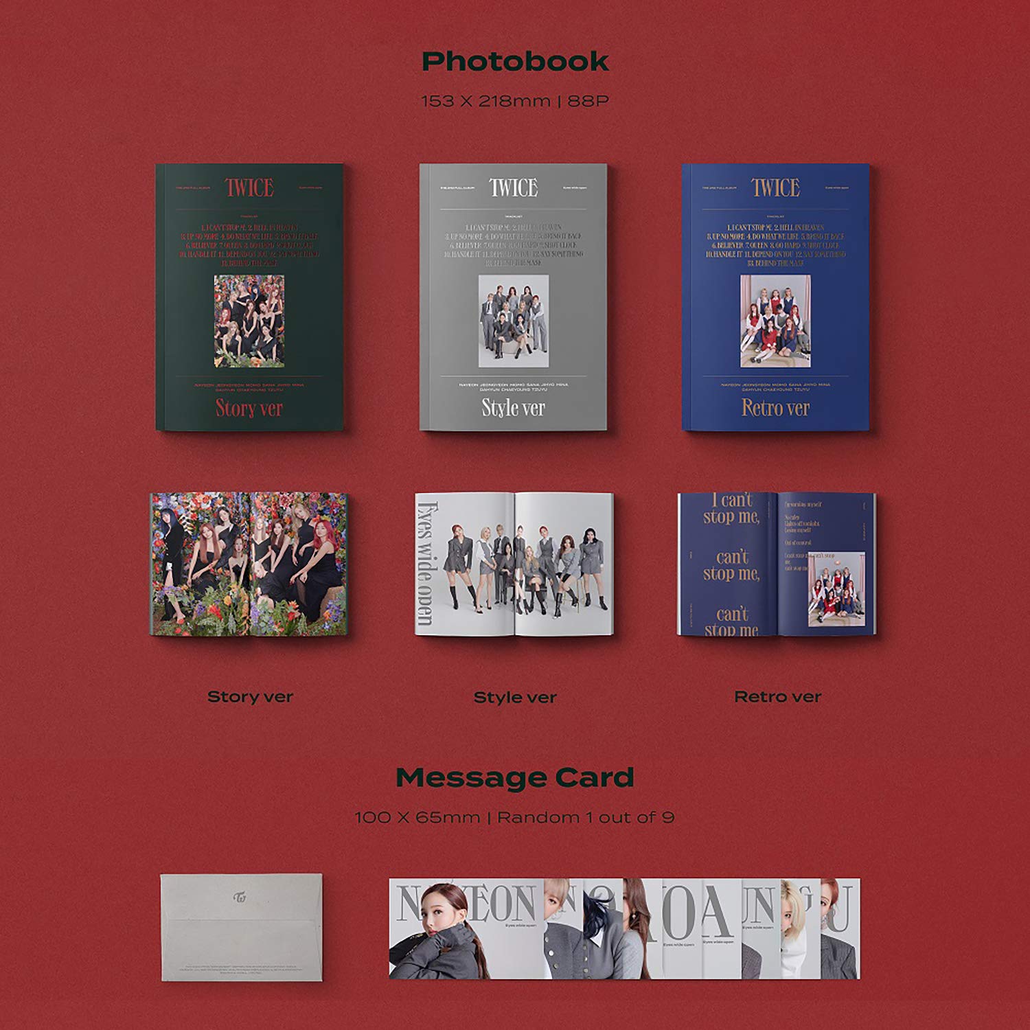 K pop - Twice - Eyes Wide Open - JYP Entertainment