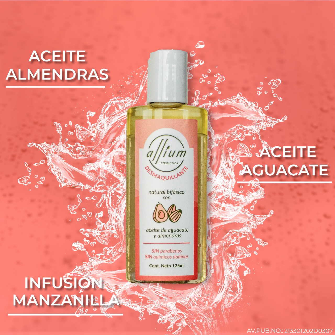 Desmaquillante Bifásico Natural 120 ml