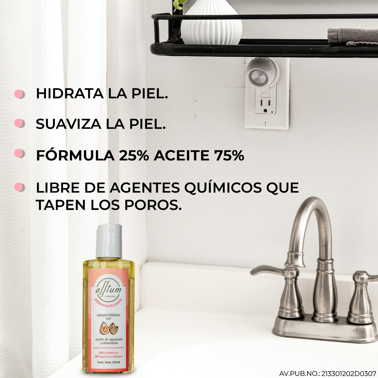 Desmaquillante Bifásico Natural 120 ml