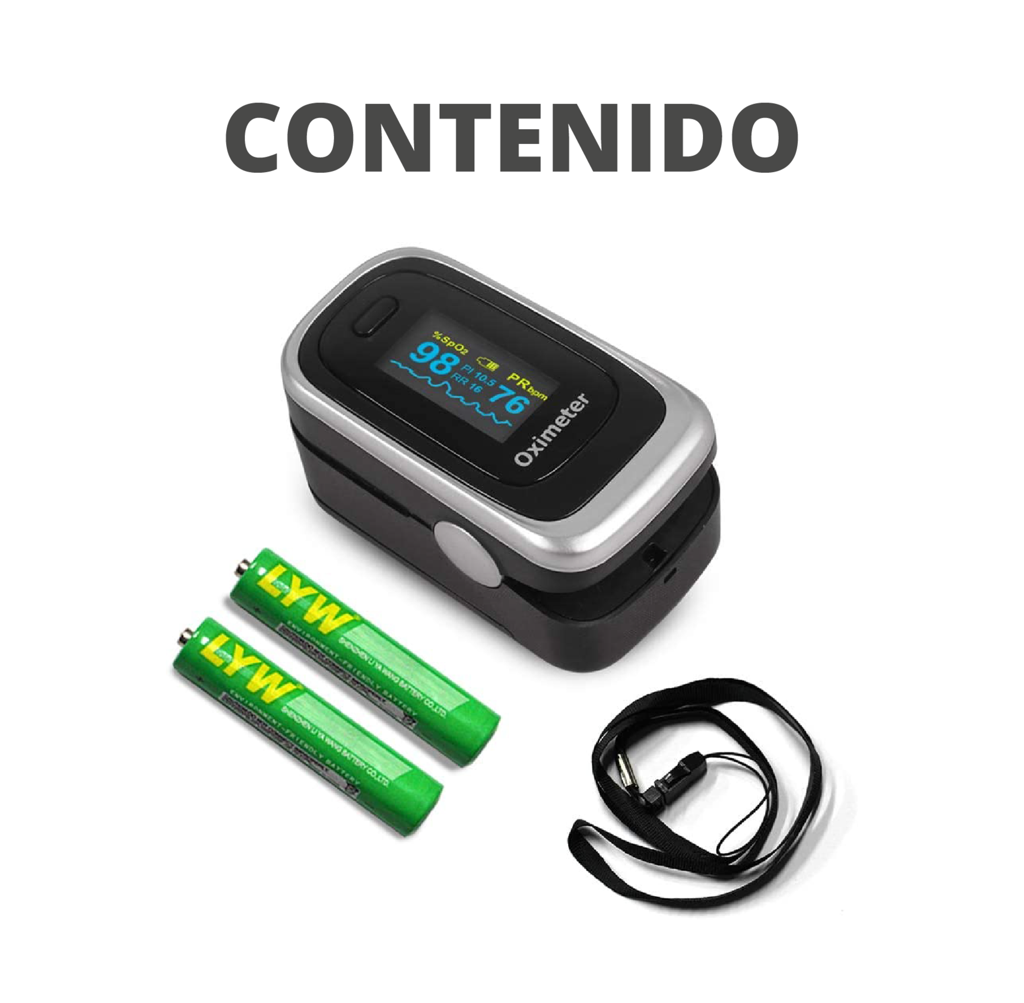 Oxímetro SENKU 4 en 1, Saturación de oxígeno, Frecuencia cardíaca, Frecuencia respiratoria, Índice de perfusión sanguínea, Hospital Deporte Hogar, Bebes Niños Adulto