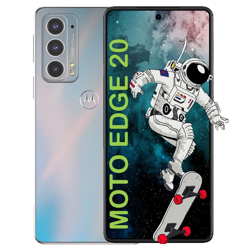 Celular Motorola Moto Edge 20 5G Ram 8GB Almacenamiento 128GB Dual Sim- Blanco