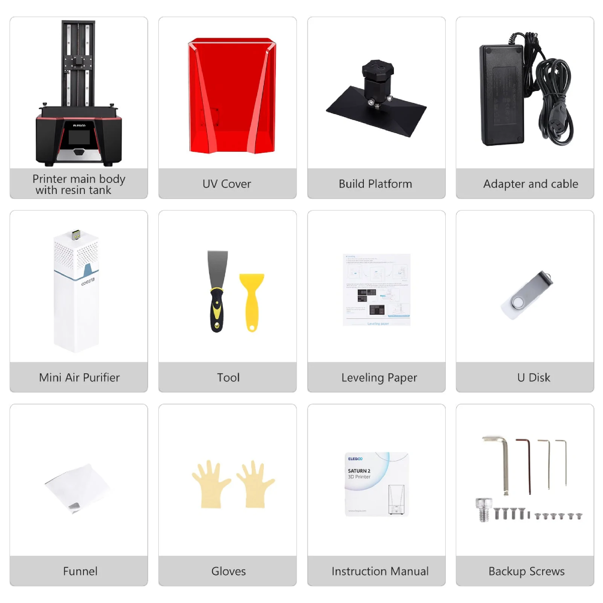 Impresora 3d Elegoo Saturn 2 Impresora De Resina