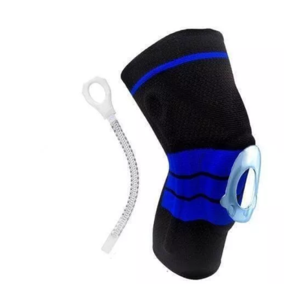 Rodillera con almohadilla de gel viscoelástica y varillas laterales